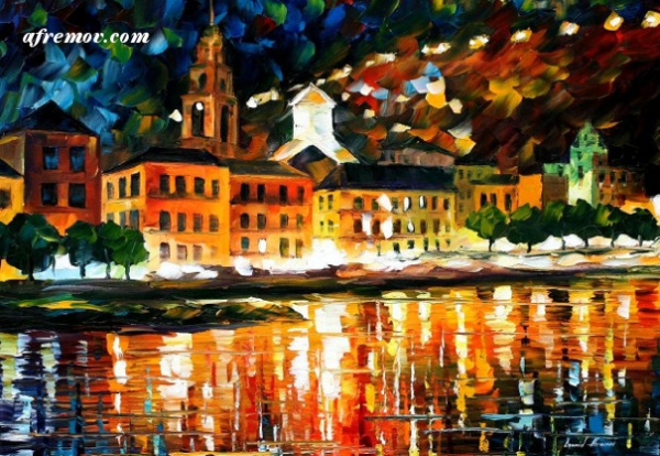 Painting credit: Leonid Afremov, Mexico - afremov.com